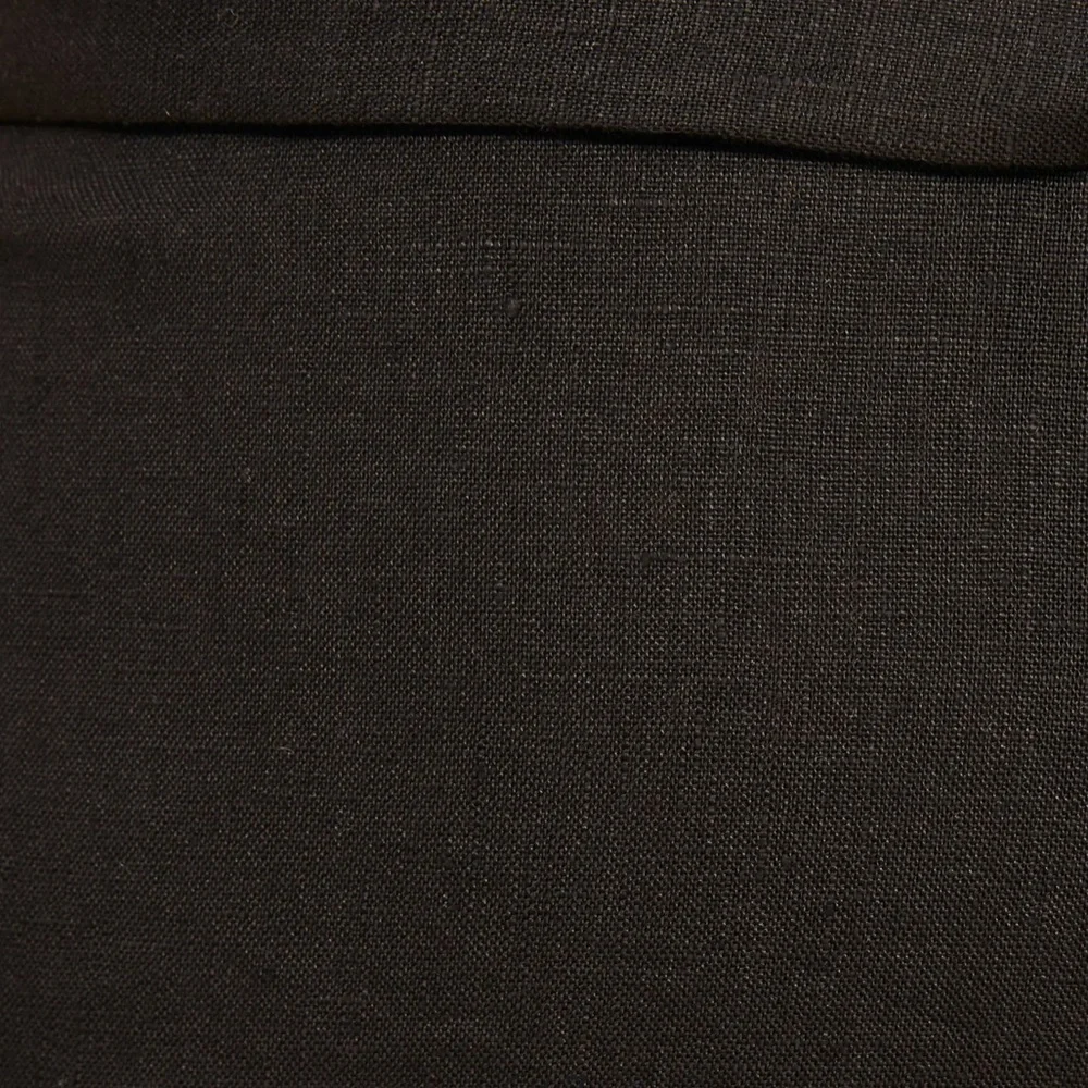 Reformation 100% Linen Birch Black Jumpsuit Romper Size XS